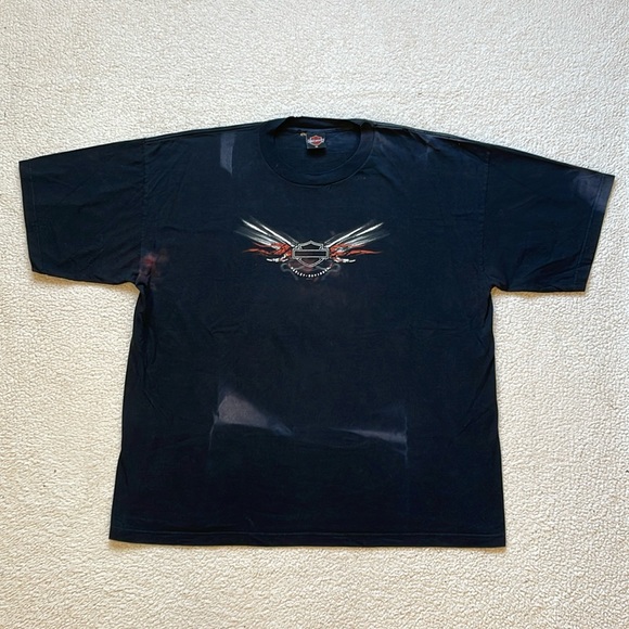 HarleyDavidson Shirts Vintagey2k Fadeddistressed Harleydavidson